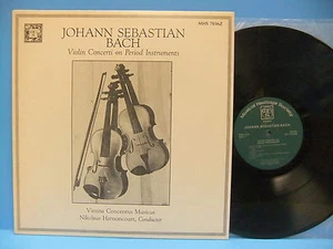 Bach Violin Concerti On Period Instruments Vienna Concentus Musicus MHS 7036Z - Picture 1 of 4