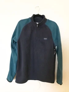 Old Navy Kids Boys Teens Fleece ¼ Zip Pullover Sweater Size M New With Tag - Picture 1 of 8