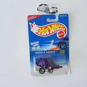 1995 Hot Wheels Speed-A-Saurus #345 Purple - Bild 1 von 2