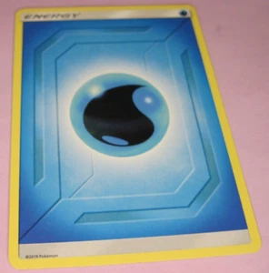 Water Energy (Pokemon Card, Unnumbered, 2019, Common) - Picture 1 of 2