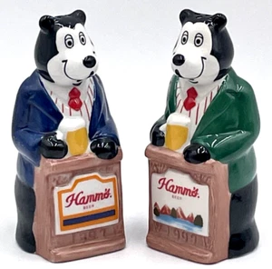 Hamm's Beer Beartenders Bartender Salt & Pepper Shaker Set - Picture 1 of 14