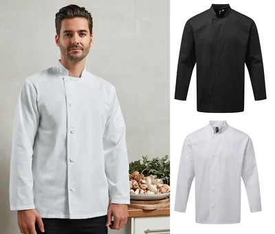 Premier Chef's Essential Langarmjacke PR901 - Kochküche Kochjacke