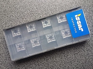 ¡VENTA! 10 x PLACAS DE CORTE REVERSIBLES ISCAR QNMG 090404-TF IC3028 - Imagen 1 de 2