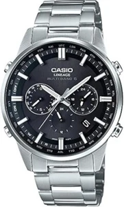 CASIO LINEAGE LIW-M700D-1AJF Men's Watch Black Dial Tough Solar - Picture 1 of 2