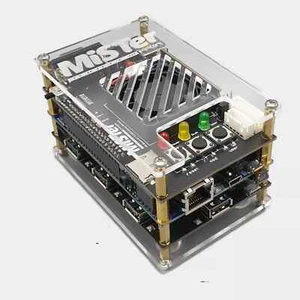 MiSTer FPGA Protective Acrylic Case Cover Plates For DE10 Nano - Crystal Clear - Picture 1 of 2