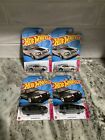 LOT OF 4 ‘84 MUSTANG SVO HOT WHEELS BLACK/SILVER NEW 2023 J CASE HW: THE '80s!