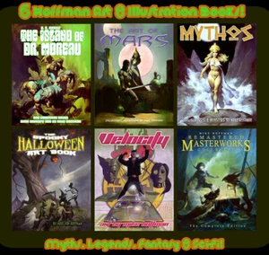 ¡FANTÁSTICOS LIBROS DE ARTE MIKE HOFFMAN X6! 15% de descuento en precios de cobertura! - Imagen 1 de 7