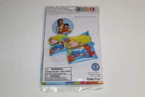 1 SET OF CHILDREN TODDLER SWIMMING ARM BANDS - INTEX - MERMAID & CRAB !!!!!!!!!! - Picture 1 of 2