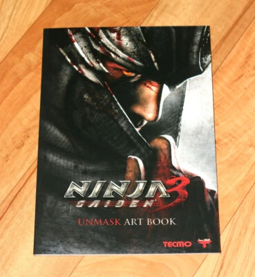  Ninja Gaiden 3 Unmask Artbook Art Book Buch Very Rare PlayStation 3 Xbox 360 - Bild 1 von 4
