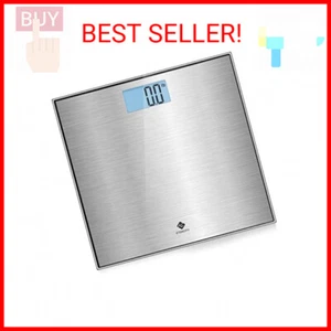Etekcity Stainless Steel Digital Body Weight Bathroom Scale Step-On Technology L - Picture 1 of 2