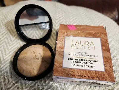 New LAURA GELLER  Baked Balance -n-Brighten Color Correcting Foundation MEDIUM  - Image 1 of 3
