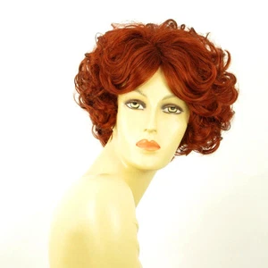 Parrucca donna ricci corta rame intenso: lady 350 - Imagen 1 de 9