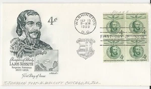 1958 FDC SC# 1117 Lajos Kossuth K230 - Bild 1 von 1