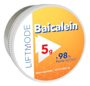LiftMode Baicalein Powder Supplement - for Relaxation- Stress Relief & Overall H - Picture 1 of 3