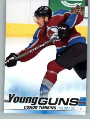 2019-20 Upper Deck #203 Conor Timmins Young Guns RC (ref 130536) - Image 1 of 2