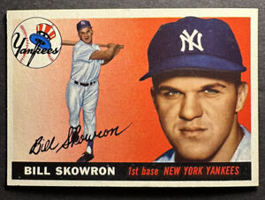 1955 Topps #22 Bill Moose Skowron New York Yankees