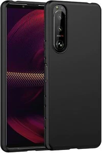 Funda de gel de silicona mate de lujo para modelos Sony Xperia con revestimiento de microfibra - Imagen 1 de 7