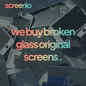 WE BUY BROKEN GLASS ORIGINAL APPLE IPHONE LCD OLED SCREENS - TOP PRICES PAID - Picture 1 of 1