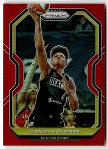 Panini WNBA Prizm 2021 Basketball No. 36 Candice Dupree Red Prizm 170/299 - Bild 1 von 2