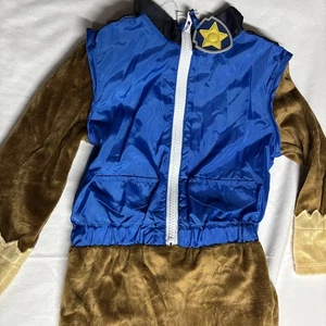 Paw Patrol Chase Costume Toddler Jumpsuit Set (2T-3T) ⚠️Suit Only👈 Cosplay - Picture 1 of 8