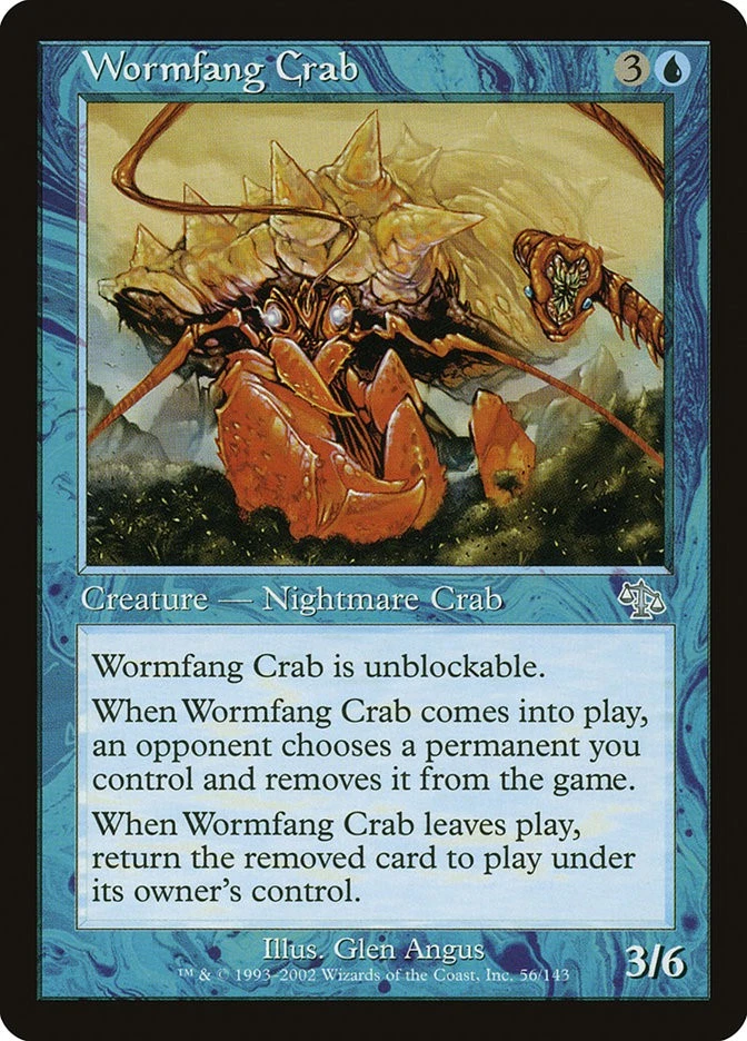 MTG Wormfang Crab  - Judgment #056 - Image 1 of 1