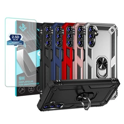 OUTDOOR HÜLLE FÜR SAMSUNG GALAXY A14 5G Outdoor Panzer Hülle für Samsung Galaxy A14 & A14 5G Armor Schutzhülle 9H Glas