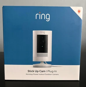 Ring Stick Up Cam Plug-In Indoor/Outdoor Security Wifi Camera 2-Way Night *NEW* - Picture 1 of 1