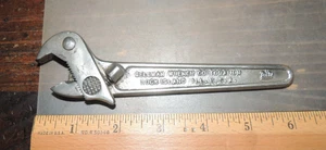 VTG 6" GELLMAN WRENCH CORP No 61 "POLLY" ADJUSTABLE WRENCH PAT. APR 17, 1923 USA - Picture 1 of 18