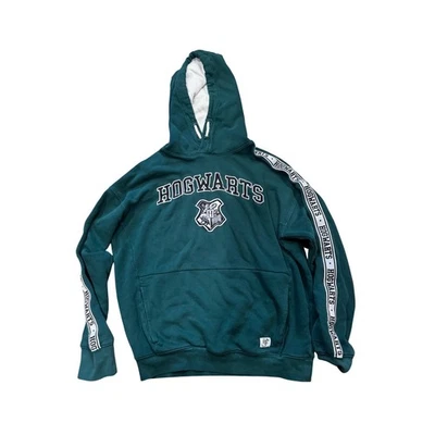 Harry Potter Hogwarts Pullover Sudadera con Capucha Verde Juvenil Talla XL Foto 1 de 4