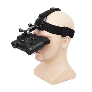 G1 Helmet Night Vision Goggle NV Binocular 4.5X Digital Zoom 940nm IR Head Mount - Picture 1 of 7