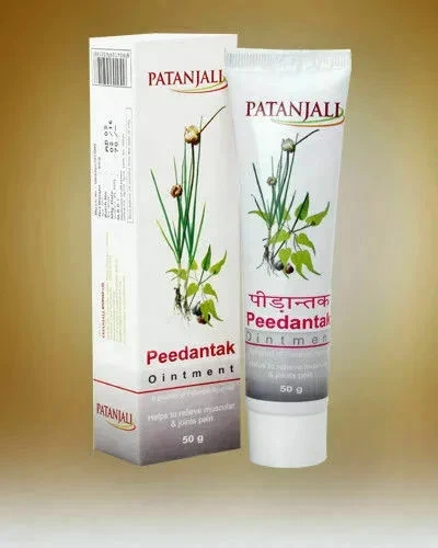 POMADA PATANJALI PEEDANTAK 50 GM Alivio del Dolor/Dolor Muscular Hueso Espalda Foto 1 de 1