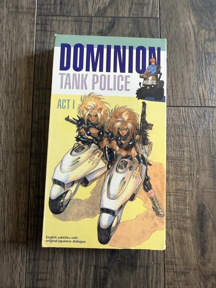 Dominion Tank Police- Act I Pre-Owned VHS Tape 1991 - Image 1 of 2