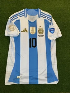 Camiseta Argentina Home 2024 Copa América Final Messi 1X7795 Talla M (ajuste ceñido) - Imagen 1 de 8