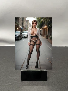 Tarjeta coleccionable de arte personalizado de anime Lara Croft Tomb Raider Waifu NSFW DISPONIBLE W6476 - Imagen 1 de 2