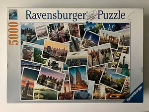 5000 Piece Jigsaw Puzzle Ravensburger New York The City That Never Sleeps Rare - Picture 1 of 2