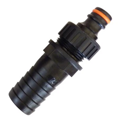 kompakter Schlauchadapter Gartenschlauch Schnellkuppl > 25 mm Pool Intex Bestway - Bild 1 von 2