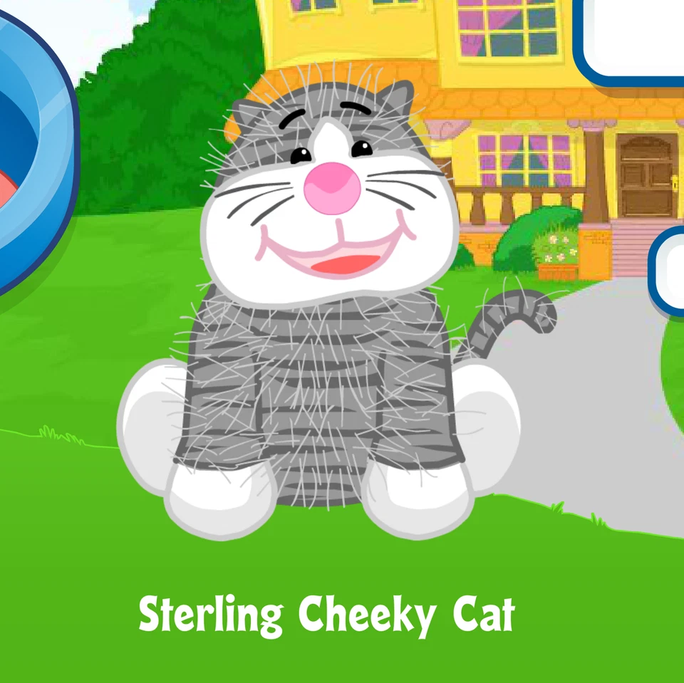 Webkinz Sterling Cheeky Cat Virtual Pet Adoption Code Only Messaged Webkinz Code - Image 1 of 1