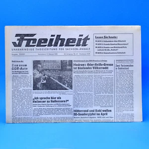 DDR Freiheit 17. Februar 1990 | 17.02.1990 SED Eisleben Geburtstag Hochzeit - Afbeelding 1 van 1