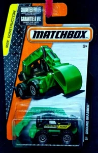 MATCHBOX MBX CONSTRUCTION GROUND GRABBER LONG CARD 2015 45/120 NEW SEALED - Picture 1 of 7