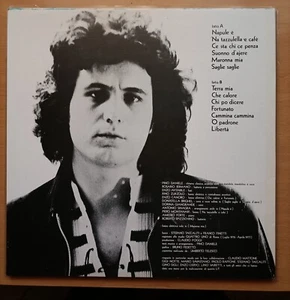 LP PINO DANIELE "TERRA MIA" 3C 064-18277 EMI 1977 WITH LYRICS - Picture 1 of 9