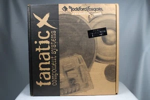 ROCKFORD FOSGATE FNX1514 FANATIC X COMPONENT SYSTEMS SPEAKERS -NEW OPEN BOX - Picture 1 of 11