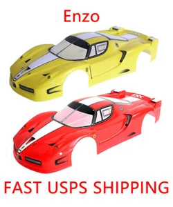 1/10 RC Lackiert Vorgeschnitten Drift Touring Racing Enzo Auto Karosserie Schale 190 mm - Bild 1 von 6