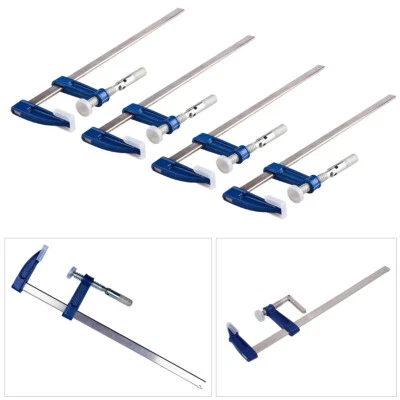 365-ONLINE 4 Pack Cast Iron 12" Wood Working F Clamps 50 X 300mm Brick Layers Profile