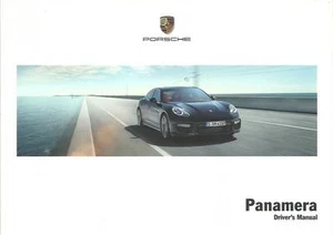 PORSCHE PANAMERA Driver´s Manual 2014 Typ 970 handbook BAE - Picture 1 of 1