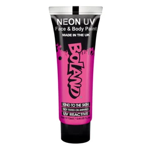 Schwarzlicht Theaterschminke Körperfarbe Gesichtsfarbe UV Neon-Make-Up Neonpink - Bild 1 von 1