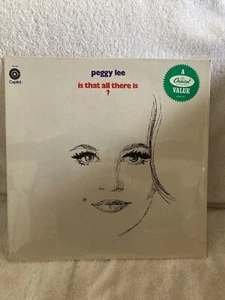 Peggy Lee Is that all there is? Sealed LP Capitol SM 386 Mono - Picture 1 of 1