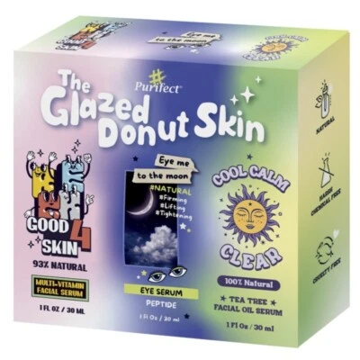 Purifect - The Glazed Donut Skin Set (30 ml x 3) - Image 1 of 4