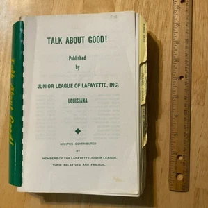 Vintage Talk About Good Kochbuch von Junior League of Lafayette Inc. Louisiana - Bild 1 von 6