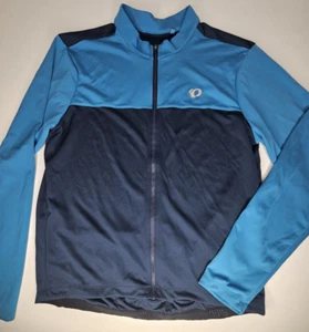 Pearl Izumi Cycling Jacket Men's X Large Blue Full Zip Up - Picture 1 of 12