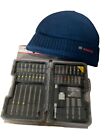 Zestaw bitów wkrętarkowych Bosch Extra Hard 1/4" 43 szt. + gratis niebieska czapka czapka beanie